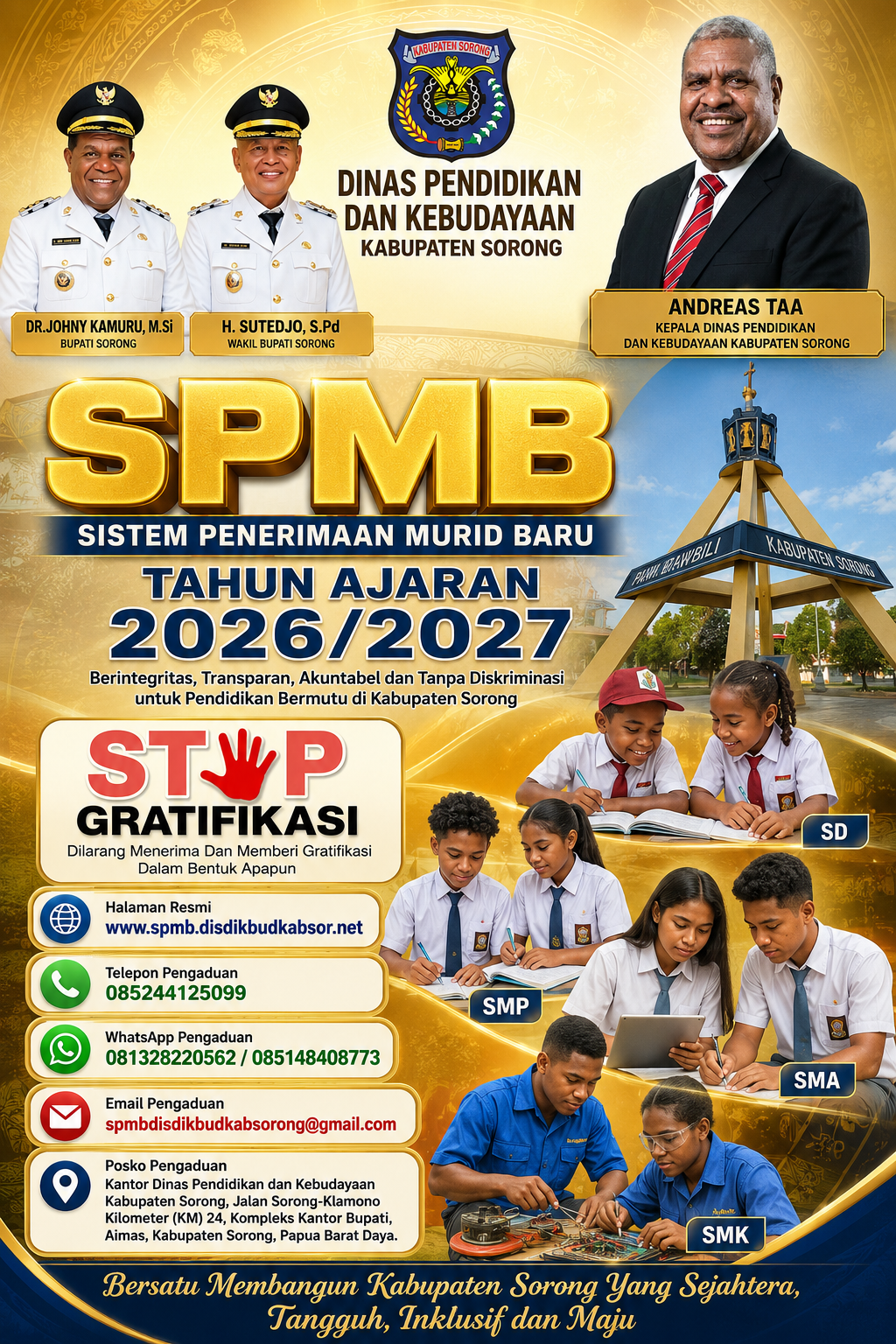 Poster Pengumuman SPMB
